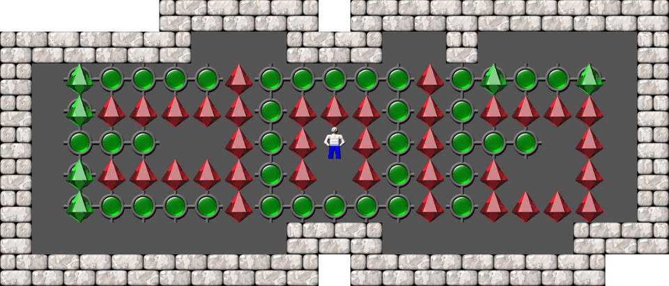 Sokoban Chrysalis Collection 7 level 50